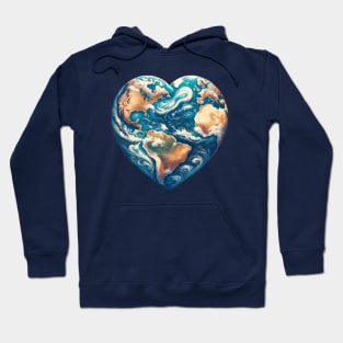 Heartfelt Earth Global Love Hoodie